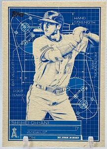 2024大谷翔平インサートカード　Topps Series 1 Superstar BluePrint SB-3