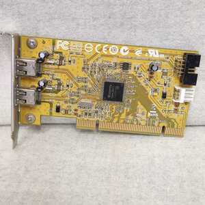 速達可 送料185円～ HP IEEE 1394 GLF-C050-PCB-600 515182-001 354614-008 2ポート Firewire PCI ロープロファイルブラケット ★ A058D