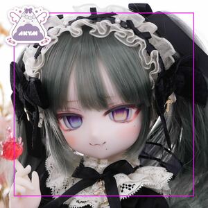 [AKYMDOLL] DDH-28/SW肌 カスタムヘッド＋アイ2点（難あり/ソフビ盛り)ドルフィードリーム MDD