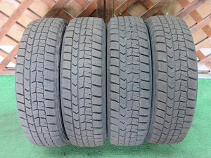 【C394】155/65R13 ダンロップ WINTER MAXX WM02 4本セット!!