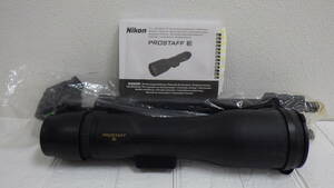 #12247 【Nikon】 ニコン Fieldscope フィールド・スコープ PROSTAFF3 望遠鏡 説明書有り 三脚・キャリーバッグ付 現状品