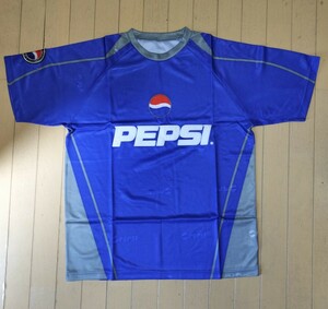 [ new goods * unused goods ]PEPSI / Pepsi football * wear Legend * autographed free size 