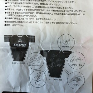 【新品・未使用品】PEPSI / ペプシ フットボール・ウェア レジェンド・サイン入り フリーサイズの画像6