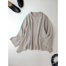 アーツ&サイエンス ARTS&SCIENCE big slip on ブラウス トップス 生成り 1_画像1