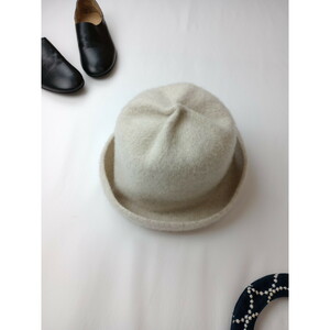 TERRE テール MOQUETTE HAT ハット 帽子 アイボリー