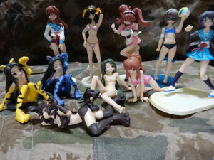 ** Suzumiya Haruhi no Yuutsu Capsule toy figure 10 body set junk Gacha Gacha **