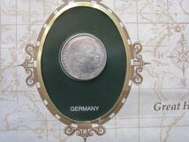 ドイツ1938年の古銭　2ライヒスマルク硬貨（銀？詳細不明）　ヒンデンブルグ肖像と国章鍵十字付鷲　サイズ・径24.0ｍｍ_画像3