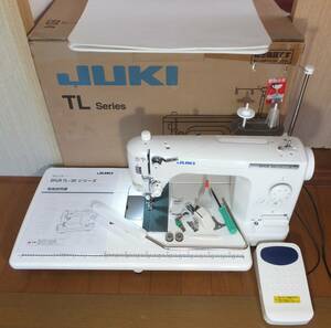 JUKI職業用本縫いミシン　TL-30DX　SPUR　現行機種・後期製造・実働少ない中古品＊サブテンション機能装備品です！