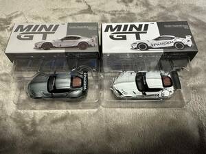 ミニカー 引退 1/64 mini gt MINI GT 250 Pandem GR スープラ V1.0 マットグレー MGT00250-R 180 Toyota GR スープラ V1.0 ホワイト