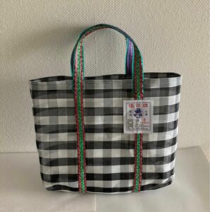 ★新品・未使用★台湾 カゴバッグ（漁師バッグ）2号★メッシュバッグ★