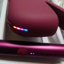 ★☆【LEDカスタム】★IQOS ILUMAアイコス イルマ サンセットレッド×レインボー【新品・未使用】☆★_画像1