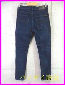 033c29◆良品です◆76cm◆Nudie Jeans ヌーディジーンズ ストレッチ デニムジーンズ デニムパンツ W28/ジーパン/ジャケット/コート/シャツ