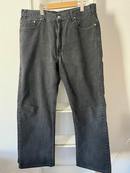 Levi's　505　USA製　ブラック　W36