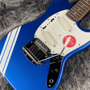 Squier FSR Classic Vibe '60s Competition Mustang Lake Placid Blue with Olympic White Stripesの画像5