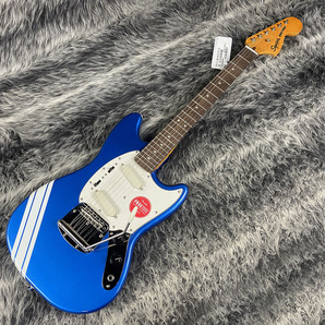 Squier FSR Classic Vibe '60s Competition Mustang Lake Placid Blue with Olympic White Stripesの画像4