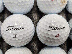 ロストボール 　Titleistタイトリスト　PROV1&PROV1X 【2021年、2023年】ホワイト　30個