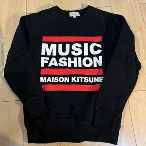 [Maison Kitsune( mezzo n лисица )] тренировочный футболка S ( женский L)