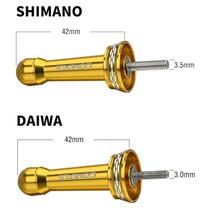 ゴメクサス　リールスタンド　シマノ　 42mm　共回り　シルバー_画像5