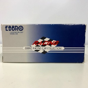 エブロ EBBRO ミニカー 1/43 NISSAN CALSONIC R92 CP BRIDGESTONE #1(ホワイト×ブルー×レッド) 「RACING CAR COLLECの画像2