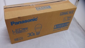 期間限定セール 【未使用】 パナソニック Panasonic 未使用品 LED電球 30形相当 LDA6LH2 E26 10個セット LDA6LH2