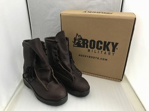 期間限定セール 【未使用】 ロッキー ROCKY ブーツ WET WEATHER BROWN SAFETY TOE ブラウン