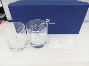 期間限定セール 【破損有り】 スワロフスキー SWAROVSKI ペアロックグラス