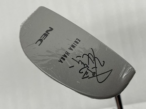 eni-si-NEC [ as good as new ] right for putter 33.5 silver hara erina