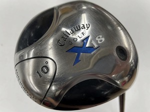 キャロウェイ Callaway 【並品】右用ドライバー 10.0 SR ブラック X18