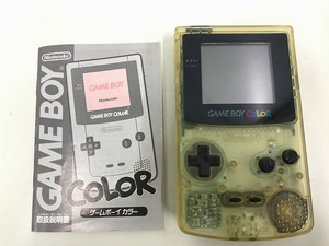 ニンテンドー Nintendo GBカラー ゲームボーイカラー クリア CGB-001