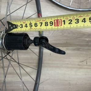 【1円スタート】 シマノ SHIMANO ホイールハブセット DURA ACE HB7700/MAVIC GP-4の画像6