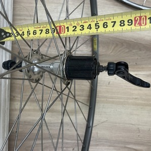 【1円スタート】 シマノ SHIMANO ホイールハブセット DURA ACE HB7700/MAVIC GP-4の画像5