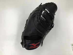 ミズノ MIZUNO 【良品】MIZUNO Victory Stage右投げ軟式用グローブ ブラック