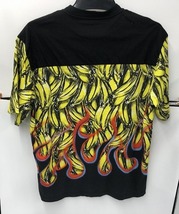 期間限定セール プラダ PRADA 半袖Tシャツ 黄色・総柄 バナナフレイム_画像2