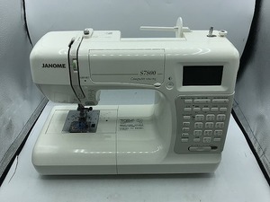 ジャノメ JANOME コンピューターミシン S7800 884型