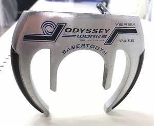 キャロウェイ Callaway Callaway 右用パター ODYSSEY WORKS VERSA TANK SABERTOOTH