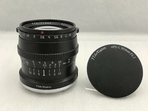 期間限定セール メイショウコウガク 銘匠光学 MFレンズ TTArtisan　APS-C　50mm f/1.2 C ニコンZ用