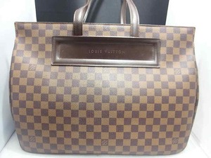 期間限定セール LOUIS VUITTON ルイヴィトン N51124 パリオリGM トートバッグ ショルダー 肩掛け ダミエ エベヌ ブラウン レザー N51124