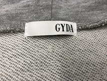 【GYDA×MLB】フーディー ショートパーカー グレー_画像5