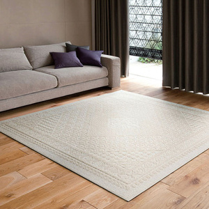 【送料無料】ラグ マット HOME RUG MAT 2024-2025 Lilitran (Lili/花 + tranj/メダリオン)/ NO.134-40667 #2 ベージュ 130x190cm