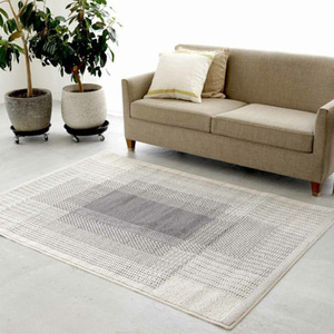 【送料無料】ラグ マット HOME RUG MAT 2024-2025 Filnus/NO.134-72836 #1 アイボリー 185x185cm