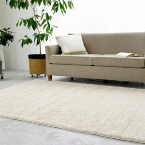 【送料無料】ラグ マット HOME RUG MAT 2024-2025 LUNE/NO.131-39886#68 オリーブ190x190cm