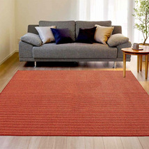 【送料無料】ラグ マット HOME RUG MAT 2024-2025 Wag/NO.131-39819#9 グレー130x190cm_画像1