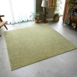 【送料無料】ラグ マット HOME RUG MAT 2024-2025 Reflet/NO.134-76157 #4 グリーン 190x190cm