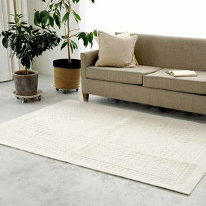 【送料無料】ラグ マット HOME RUG MAT 2024-2025 Lilitran (Lili/花 + tranj/メダリオン)/ NO.134-40667 #1 アイボリー 130x190cm