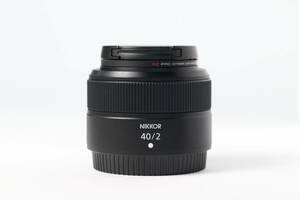 【中古美品】 NIKON NIKKOR Z 40mm f/2 ＋ HAKUBA XC-PRO EXTREME LENS GUARD 52mm ( 元箱付き ニコン Zマウント　AFレンズ ミラーレス用 )