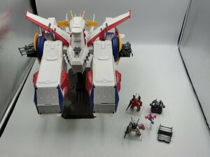 【中古現状品】プラモデル完成品 FW ガンダム コンバージ ホワイトベース おまけフィギュア付 プラモデル ガンプラ 1FA4-T140-3MA307