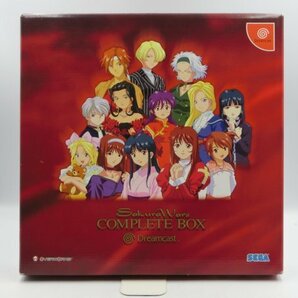 【中古現状品】ドリームキャスト ソフト サクラ大戦 COMPLETE BOX OVER WORKS セガ 1FA3-T100-3MA358の画像1