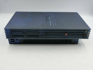 【中古現状品・通電確認済】 PlayStation2本体 SCPH-37000/オーシャンブルー SONY コントローラー×2 AC、AVケーブル各1 1FA1-T100-3MA398