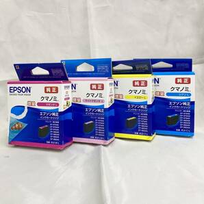 ☆未使用品！エプソン/EPSON純正！インクカートリッジ クマノミ 増量！×4色セット！(CC0293)「クリックポスト」☆の画像1