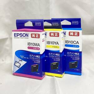 ☆未使用品！エプソン/EPSON純正！ インクカートリッジ カードケース IB10シリーズ！×3色セット！(CC0296)「クリックポスト」☆